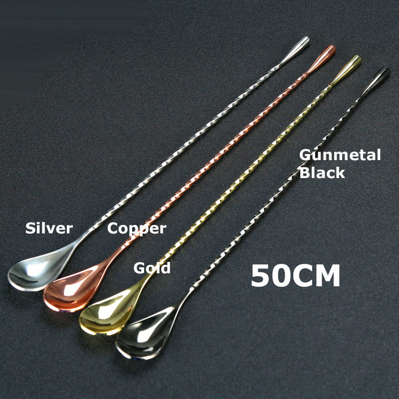 Stainless steel bar spoon