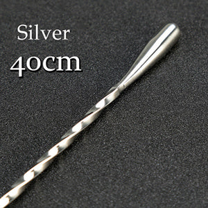 Stainless steel bar spoon
