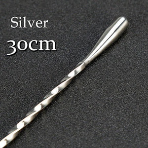 Stainless steel bar spoon